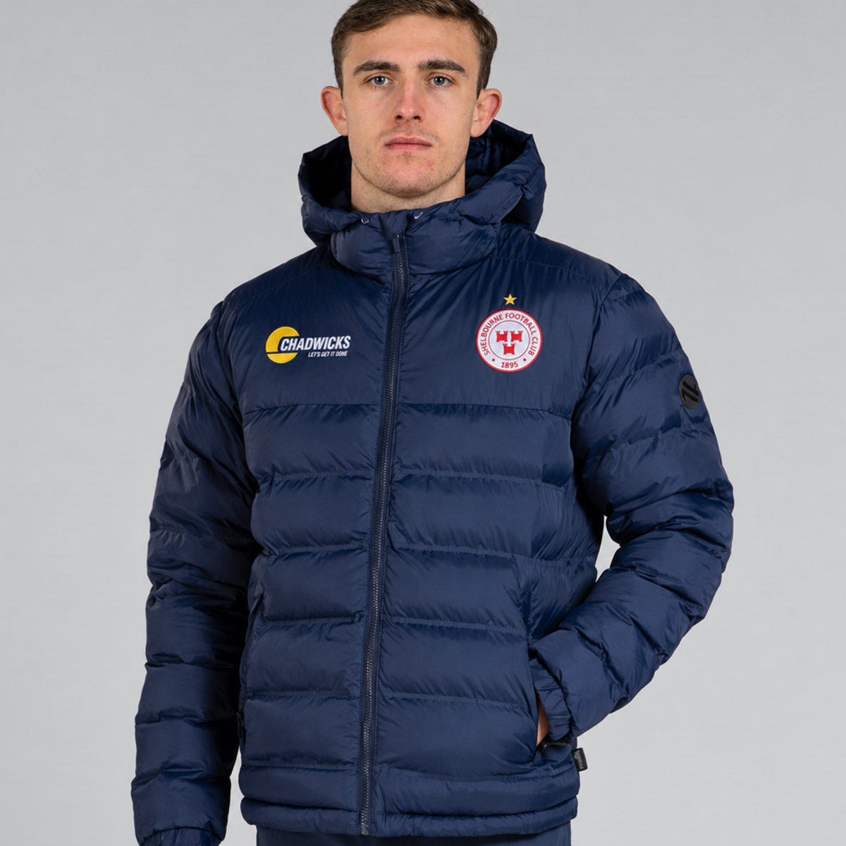 Adults Shelbourne FC Eclipse Padded Jacket