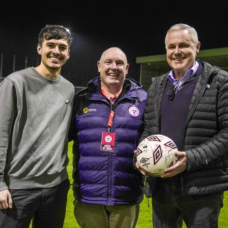 Shelbourne Football Club Match Ball Sponsorship