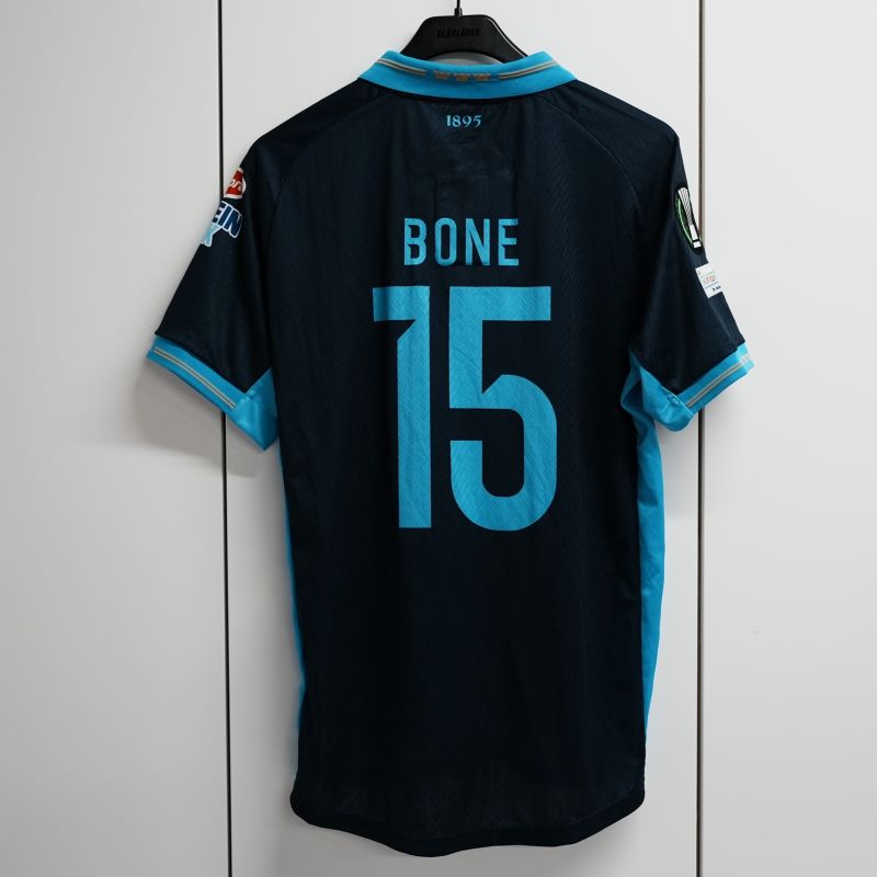 Sam Bone UCL Match-Issue Away Shirt
