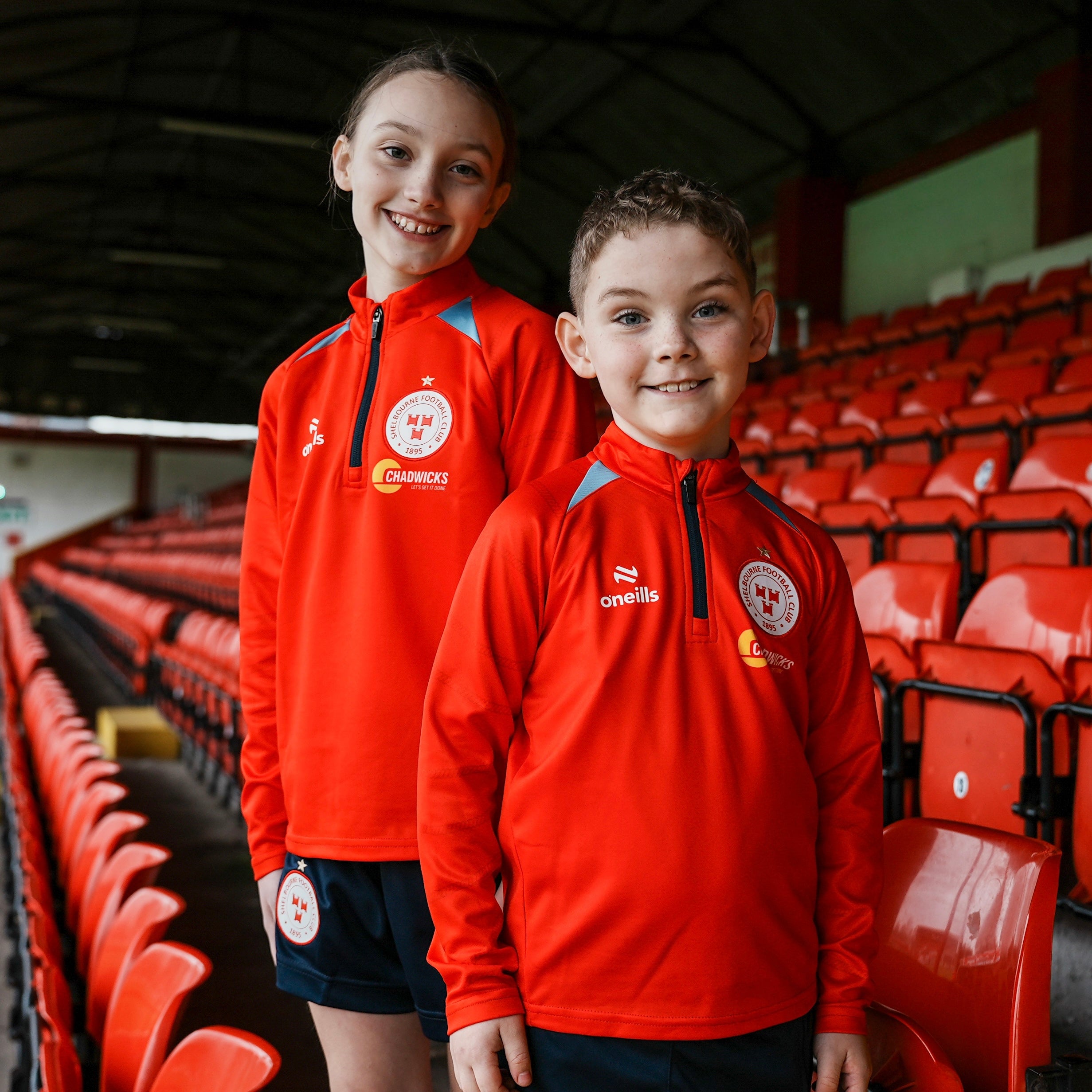 Kids Shelbourne FC Training Half Zip Top