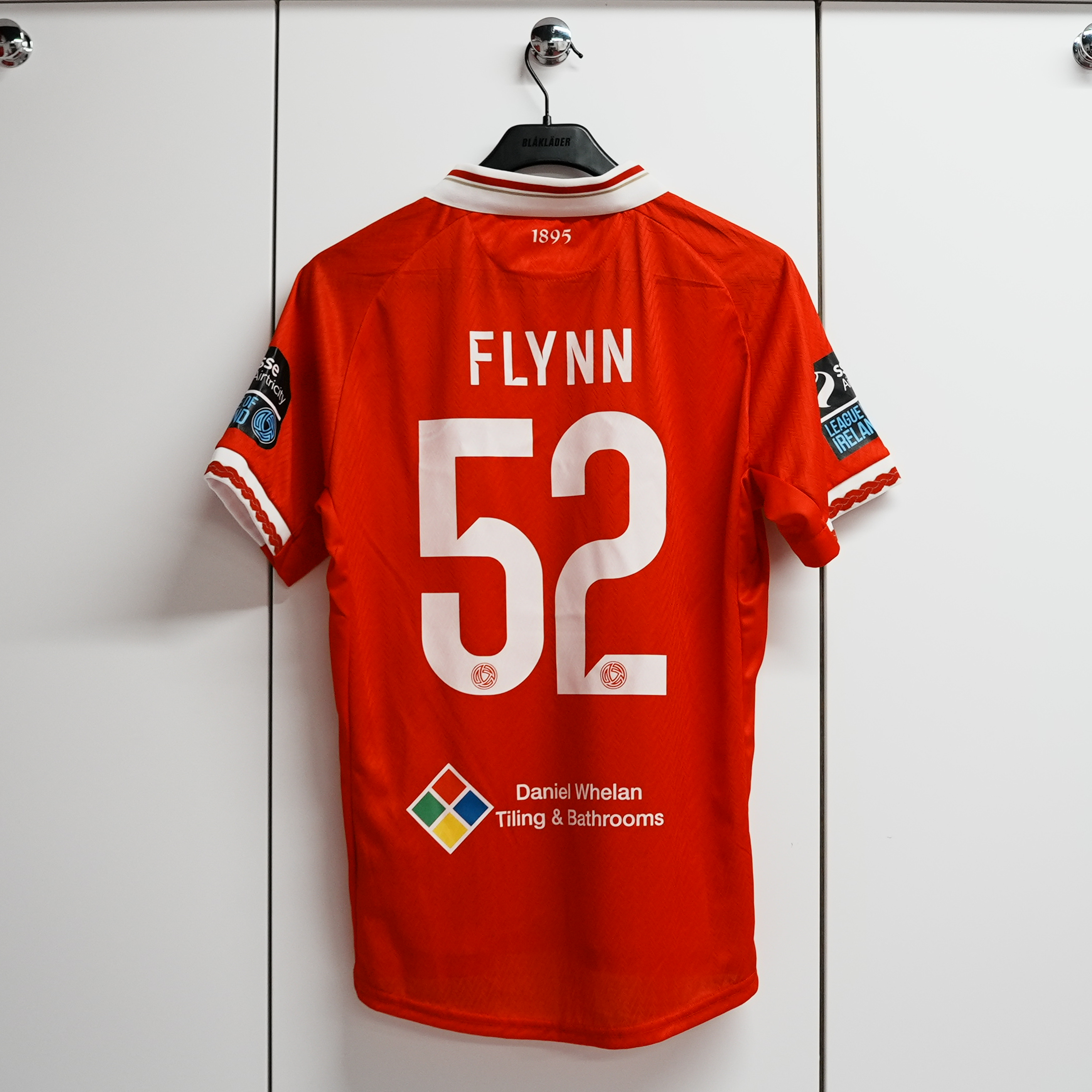 Alex Flynn Match-Worn Home Shirt vs Celtic
