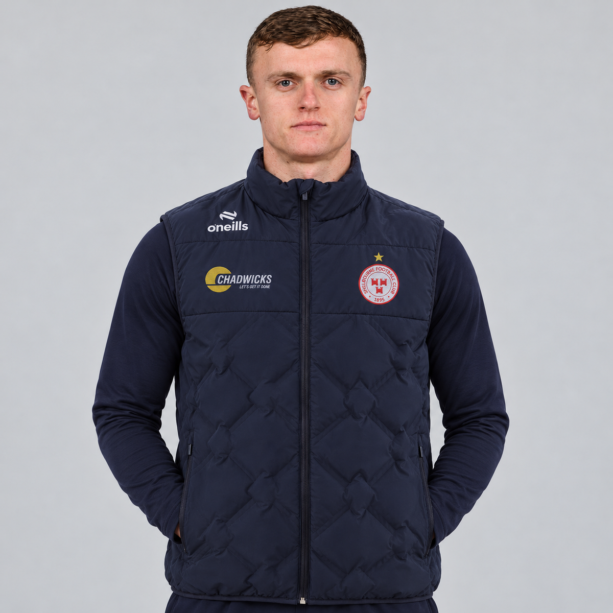 Shelbourne FC Conquer Padded Gilet