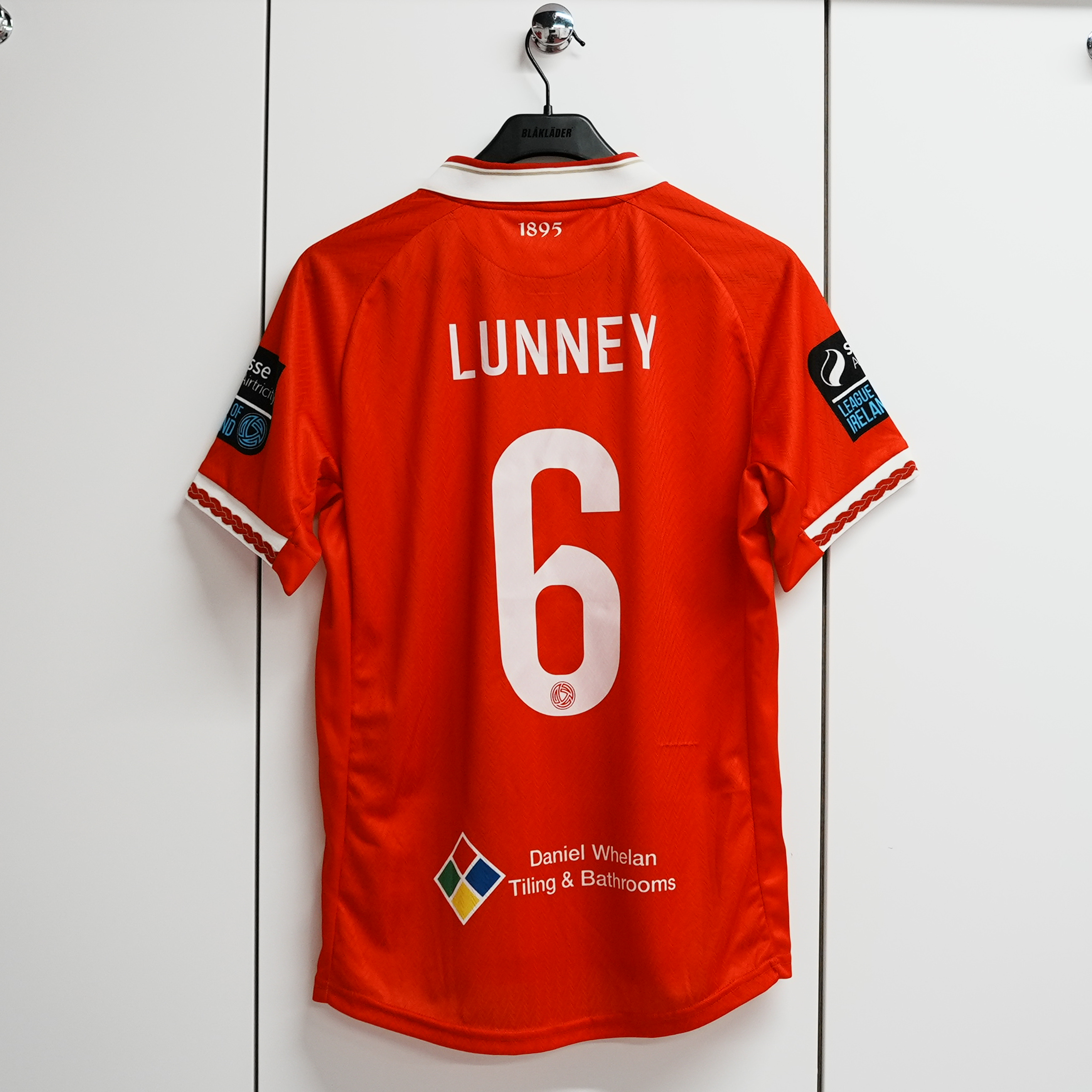 JJ Lunney Match-Issue Home Shirt vs Celtic