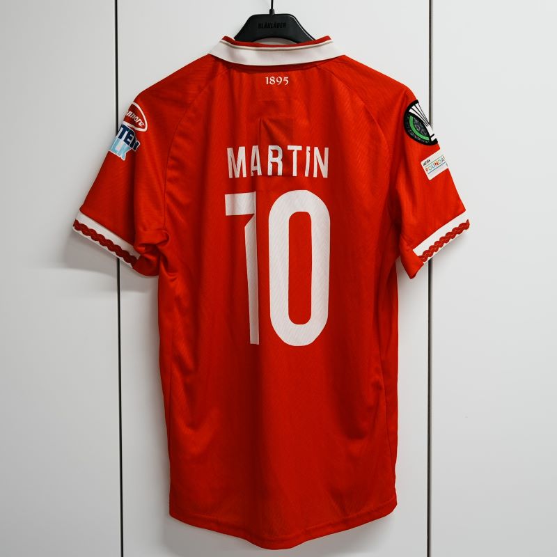 John Martin UCL Match-Issue Home Shirt
