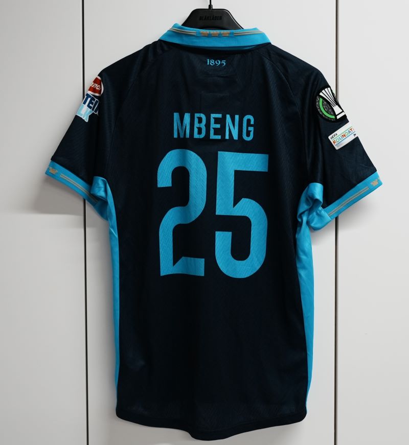 Milan Mbeng UCL Match-Issue Away Shirt