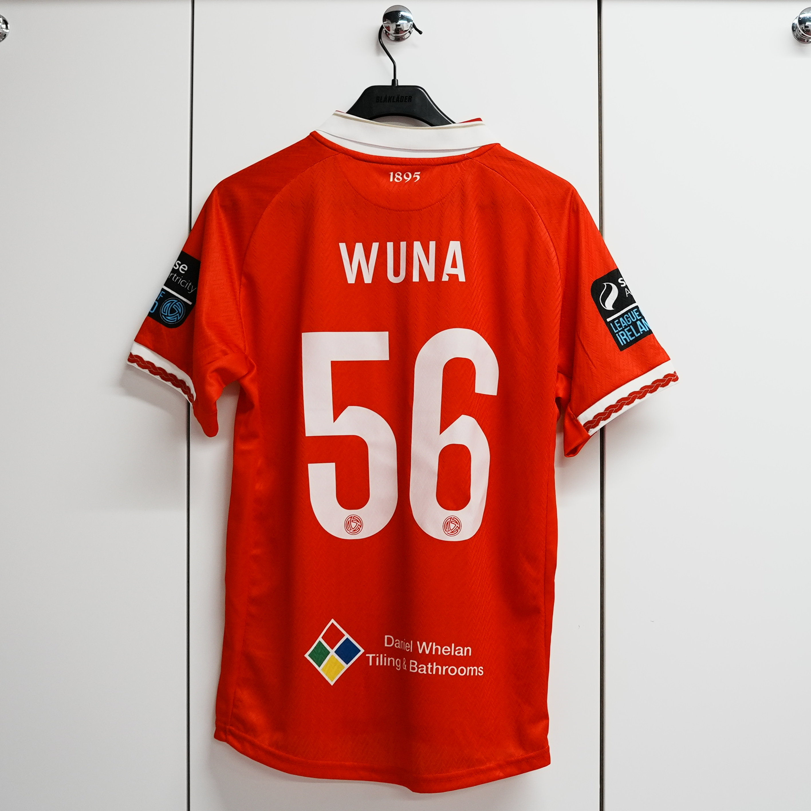 Joey Wuna Match-Worn Home Shirt vs Celtic