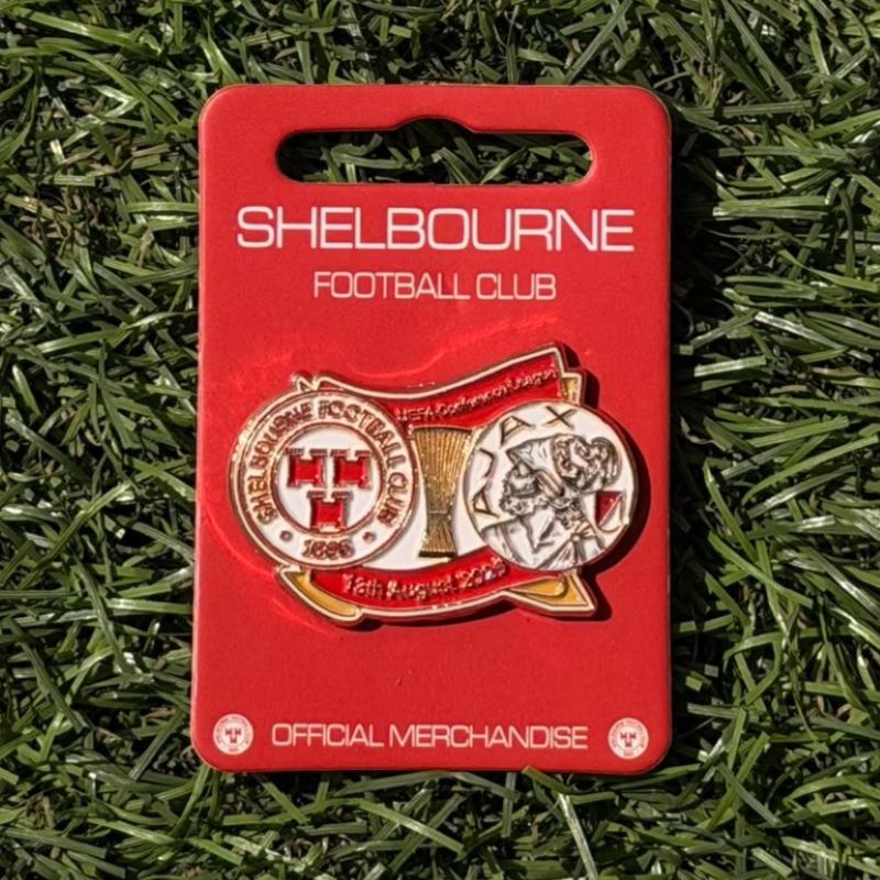 Shelbourne x Ajax Matchday Pin Badge - In Store Only