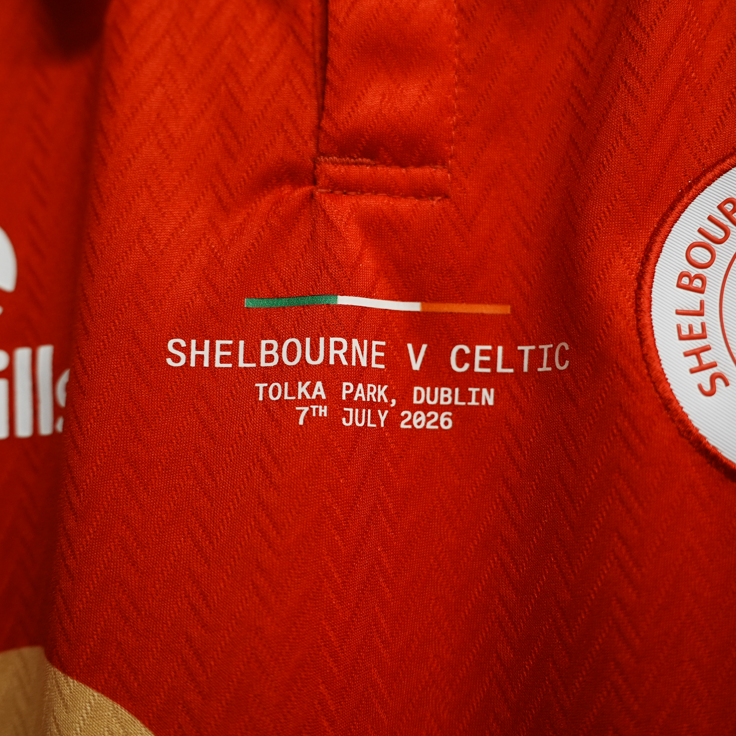 Milan Mbeng Match-Worn Home Shirt vs Celtic