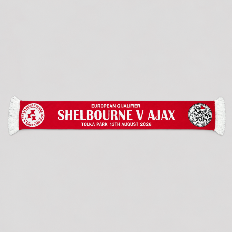 Shelbourne v Ajax Official Matchday Scarf - In Store Only