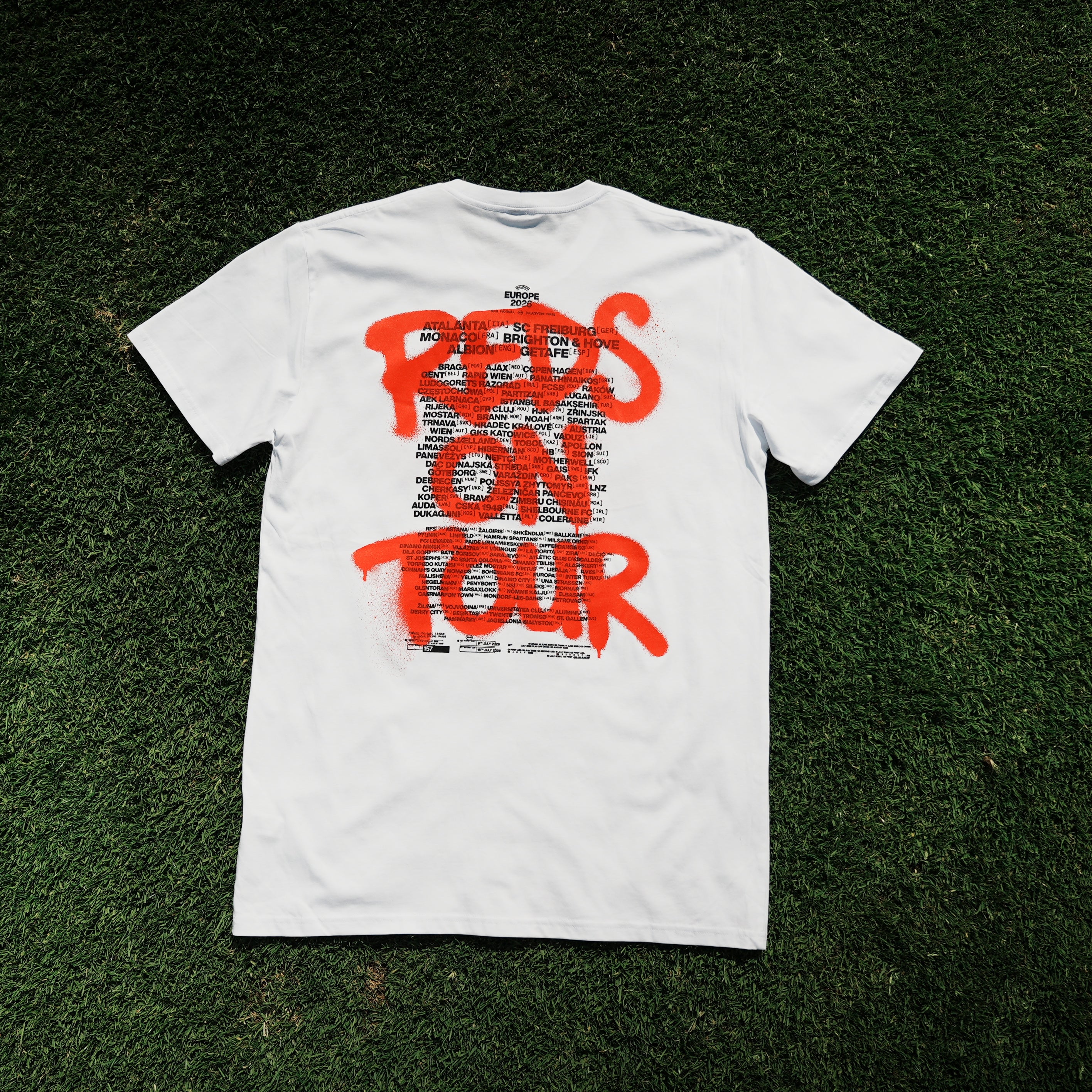 Adults Shelbourne FC 2026 European Tour T-Shirt