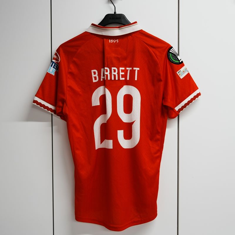 Paddy Barrett UCL Match-Issue Home Shirt