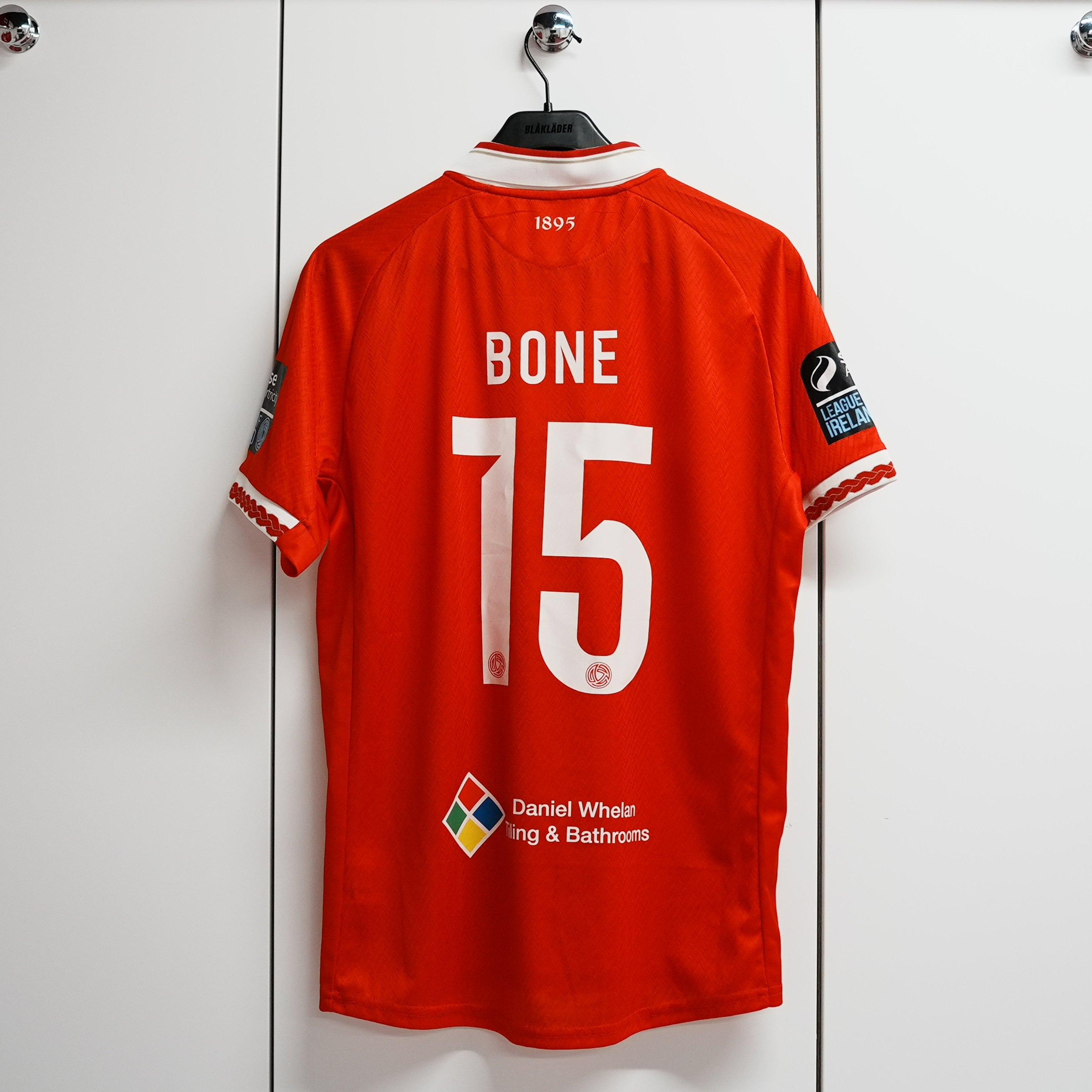 Sam Bone Match-Worn Home Shirt vs Celtic