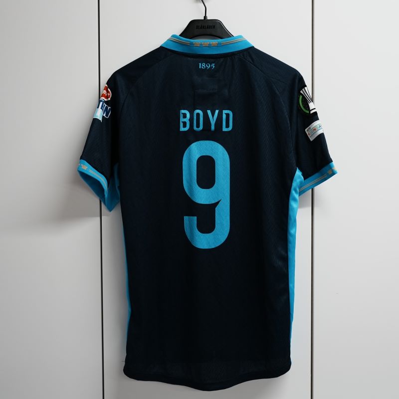 Sean Boyd UCL Match-Issue Away Shirt
