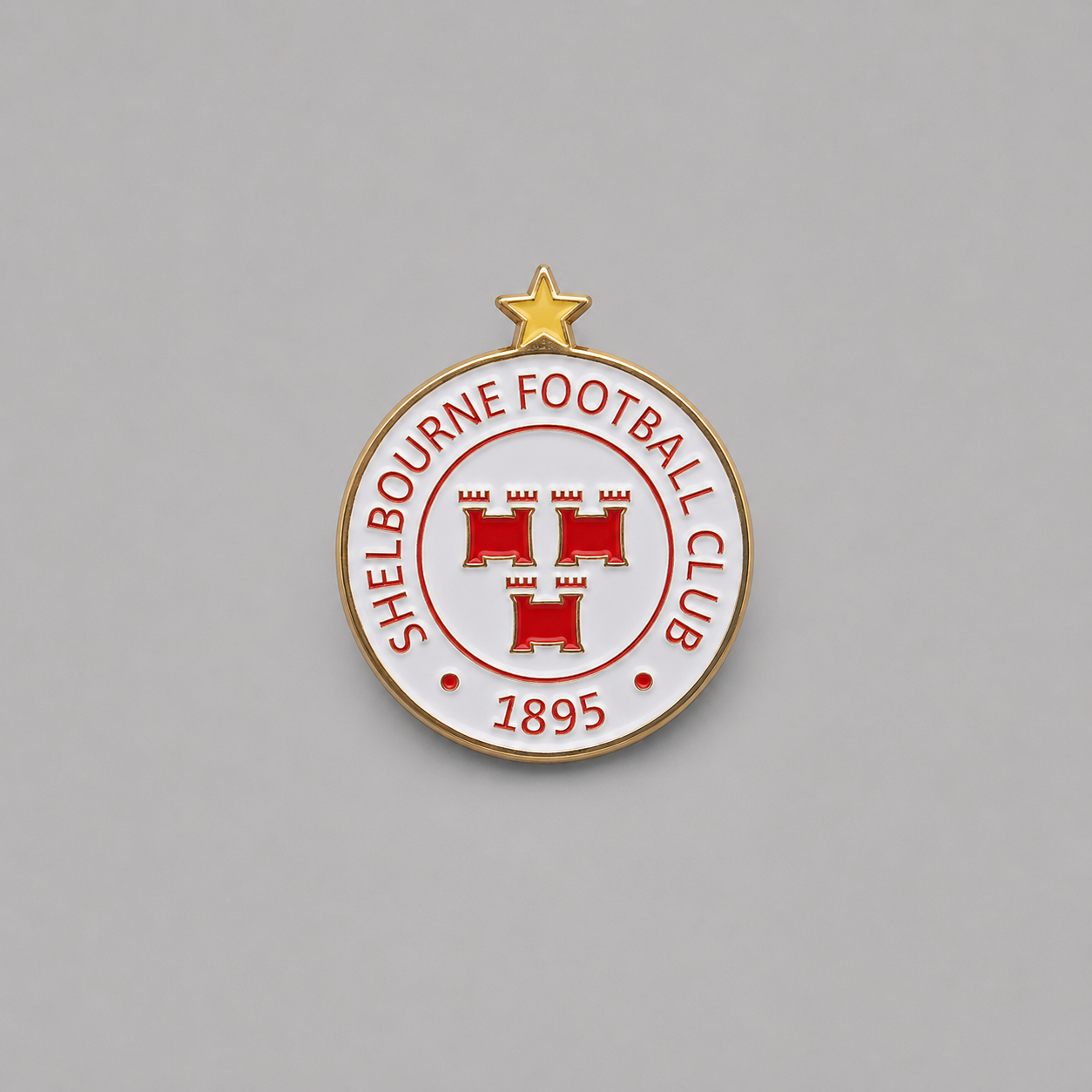 Shelbourne Crest Pin Badge
