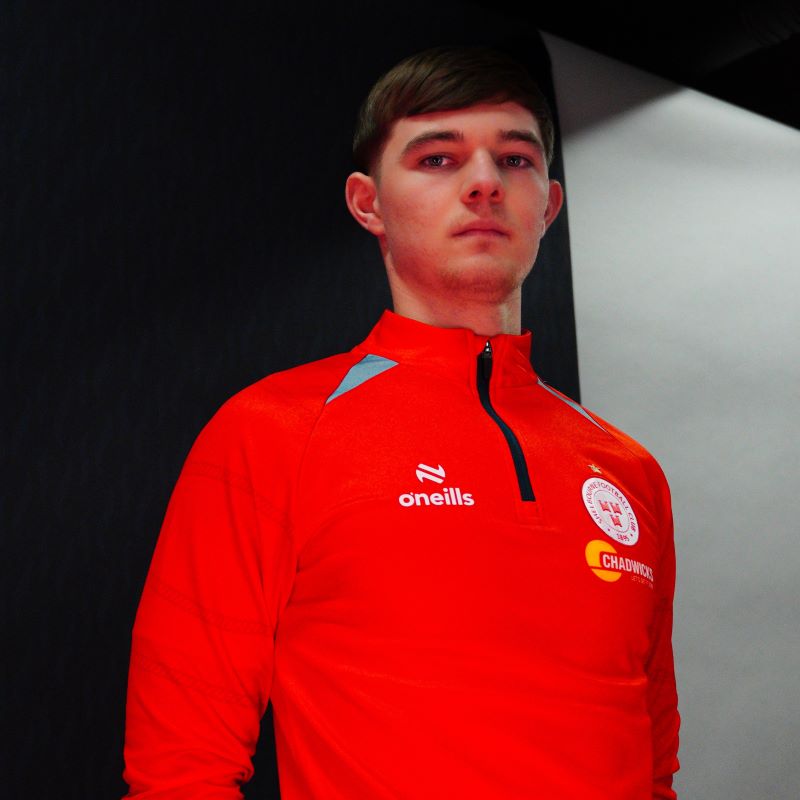 Adults Shelbourne FC Players Training Half Zip Top