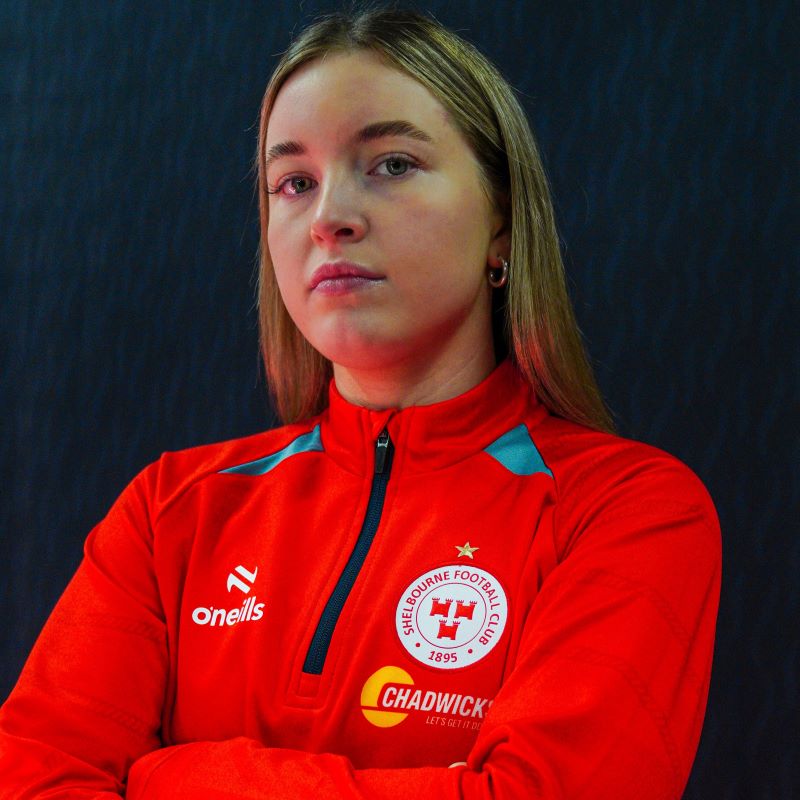 Adults Shelbourne FC Players Training Half Zip Top