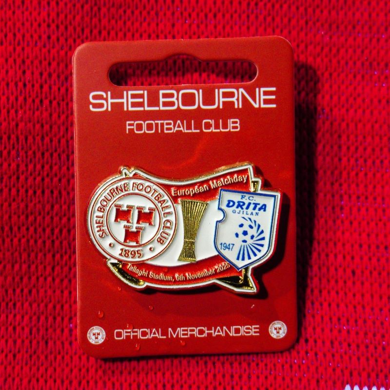 Shelbourne FC X Drita Matchday Pin Badge