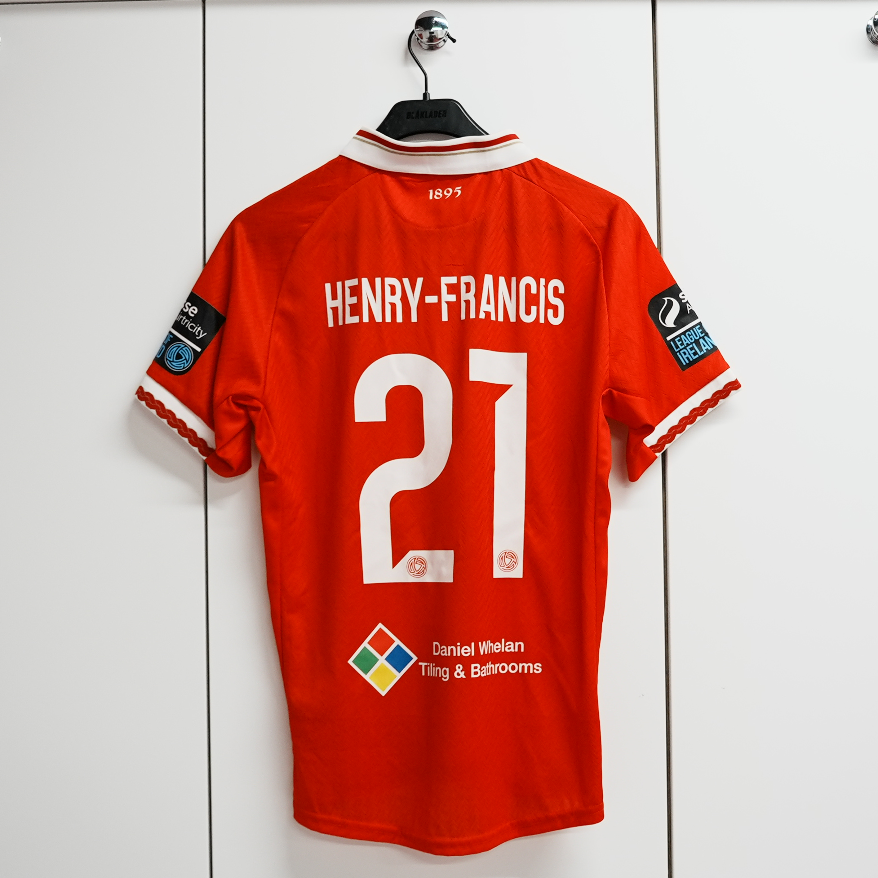 Jack Henry-Francis Match-Worn Home Shirt vs Celtic