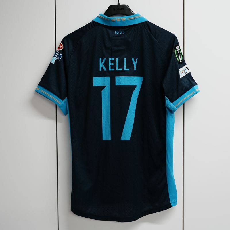 Daniel Kelly UCL Match-Issue Away Shirt