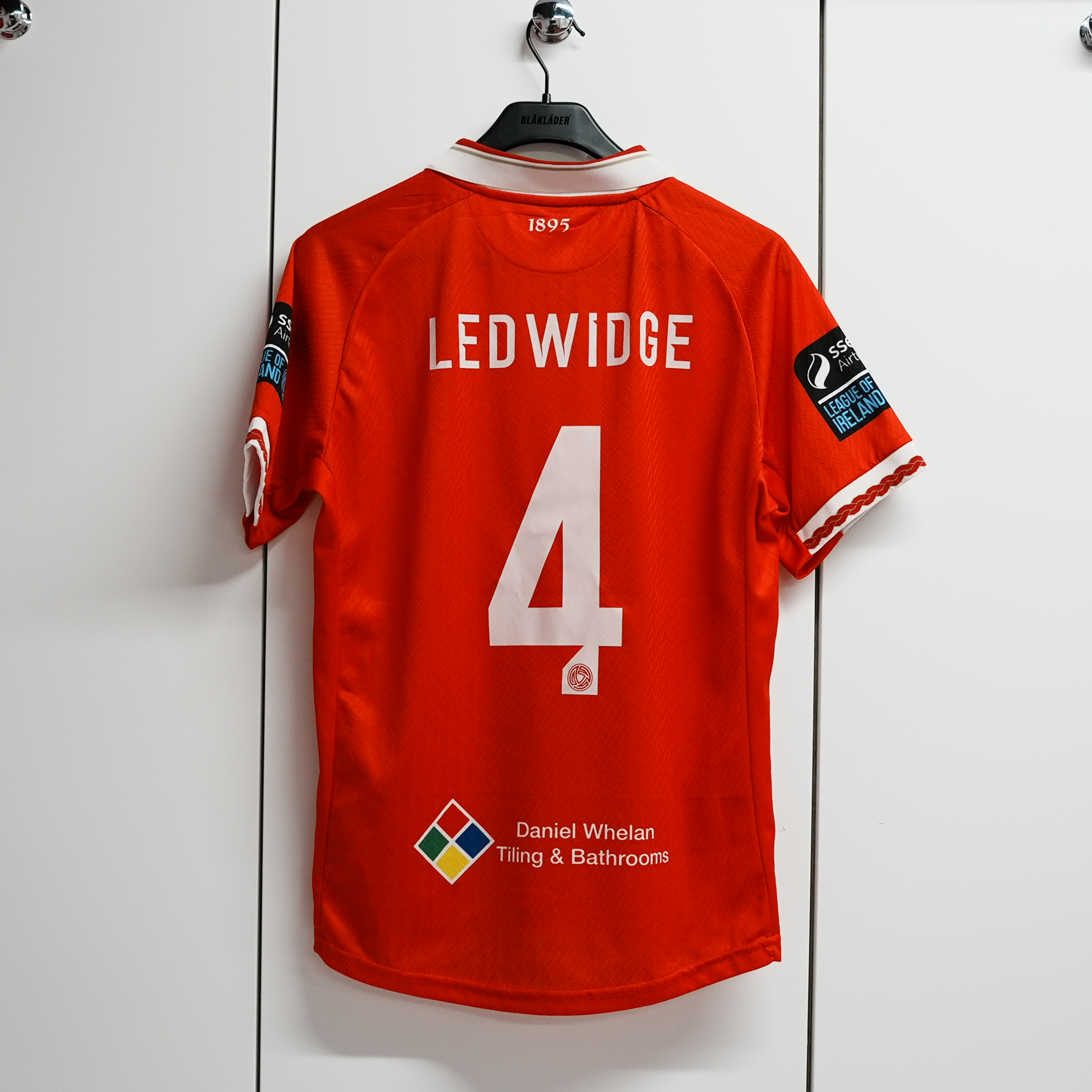 Kameron Ledwidge Match-Issue Home Shirt vs Celtic