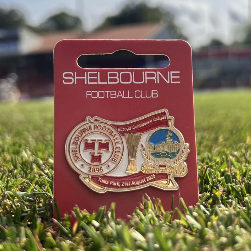 Shelbourne FC vs Linfield Pin Badge