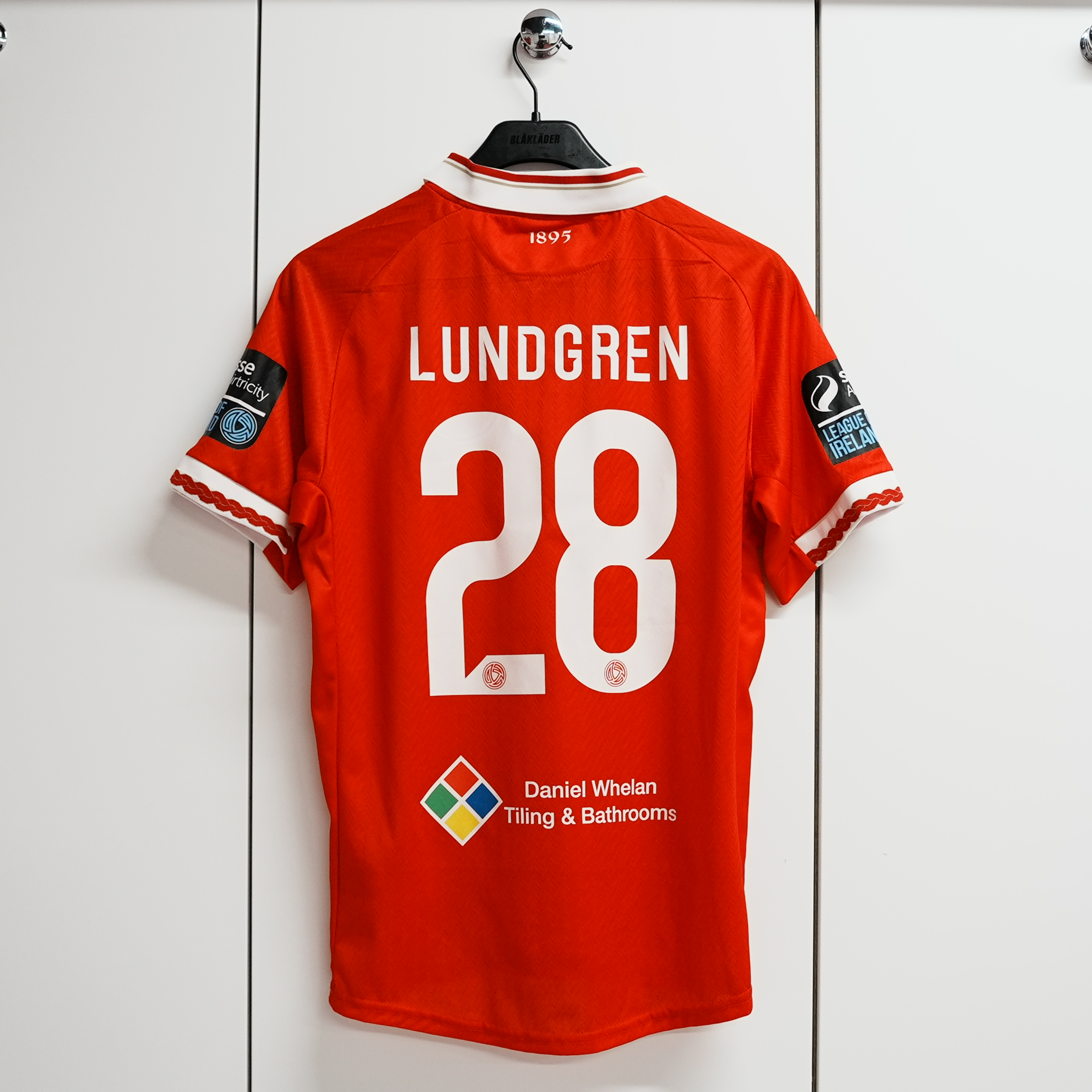 Maill Lundgren Match-Worn Home Shirt vs Celtic