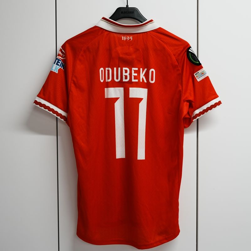 Mipo Odubeko UCL Match-Issue Home Shirt