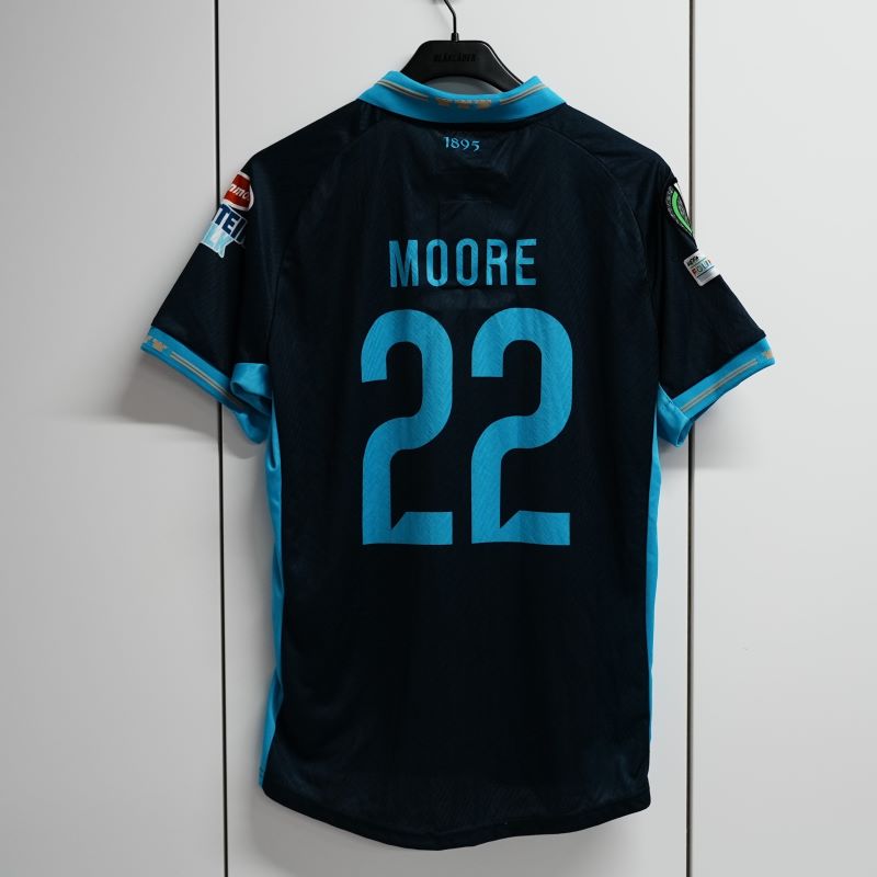 Sean Moore UCL Match-Issue Away Shirt
