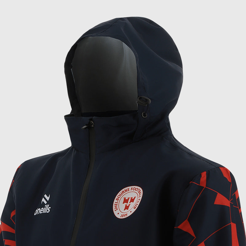 Kids Shelbourne FC Players Training Rain Jacket
