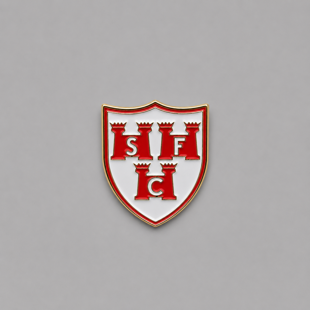 Shelbourne FC Shield Pin Badge