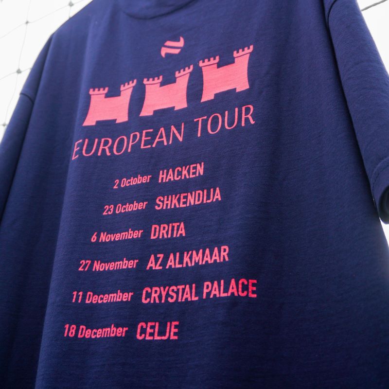 Adults Shelbourne FC European Tour T-Shirt