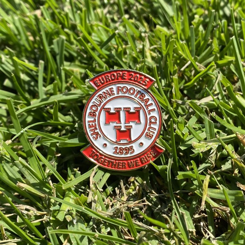 Shelbourne FC Europe 2025 Pin Badge
