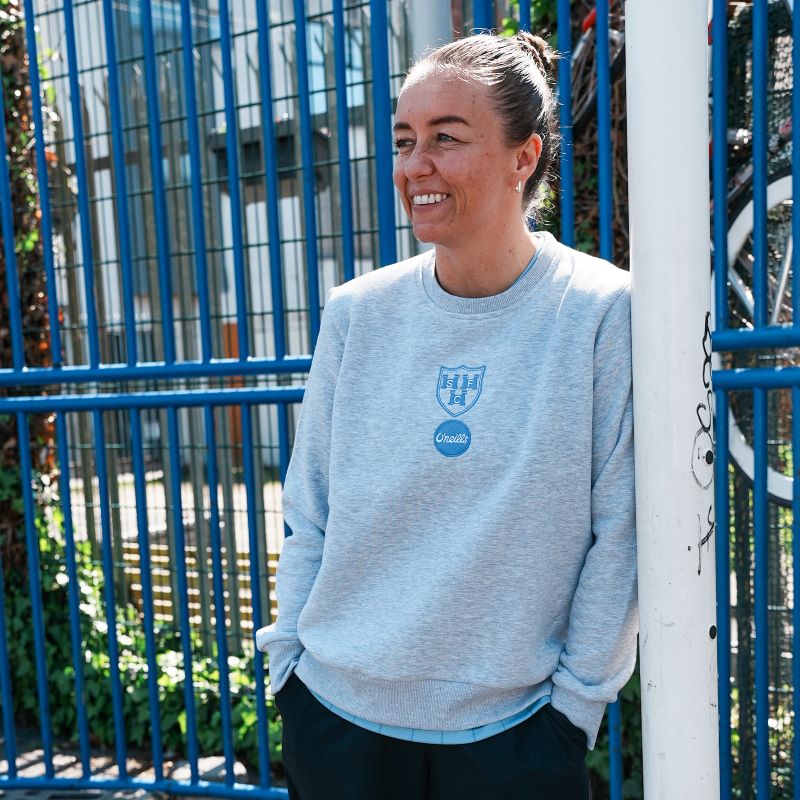 Womens Shelbourne FC Player Heritage Crew Neck Top